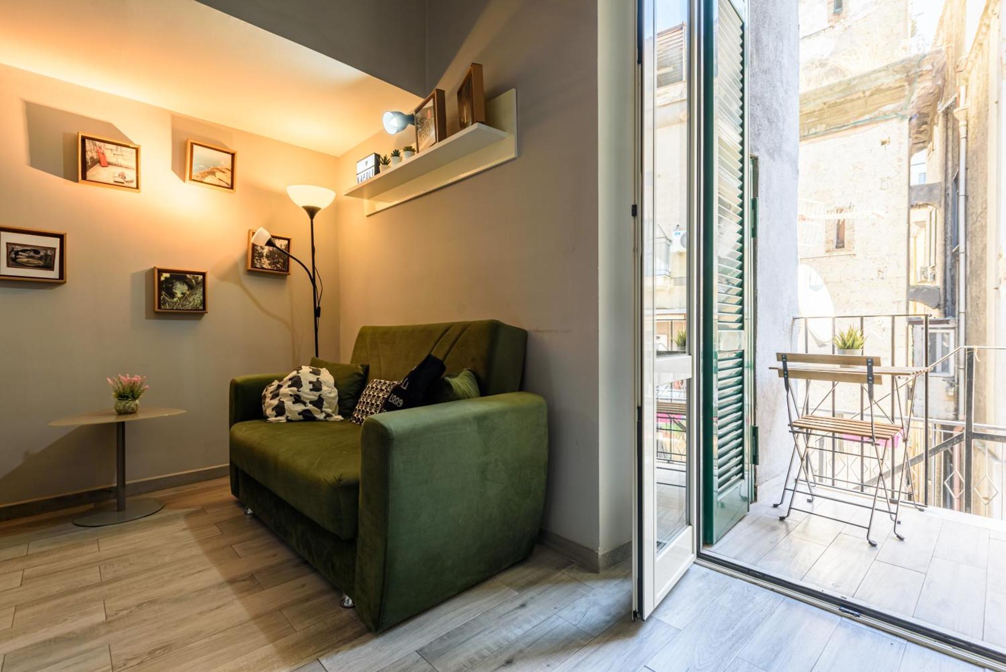 Ferienwohnung La Terrazzina Sul Porto Neapel Exterior foto